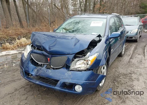 2005 Pontiac Vibe z USA, uszkodzony, nr VIN 5Y2SL63845Z430329